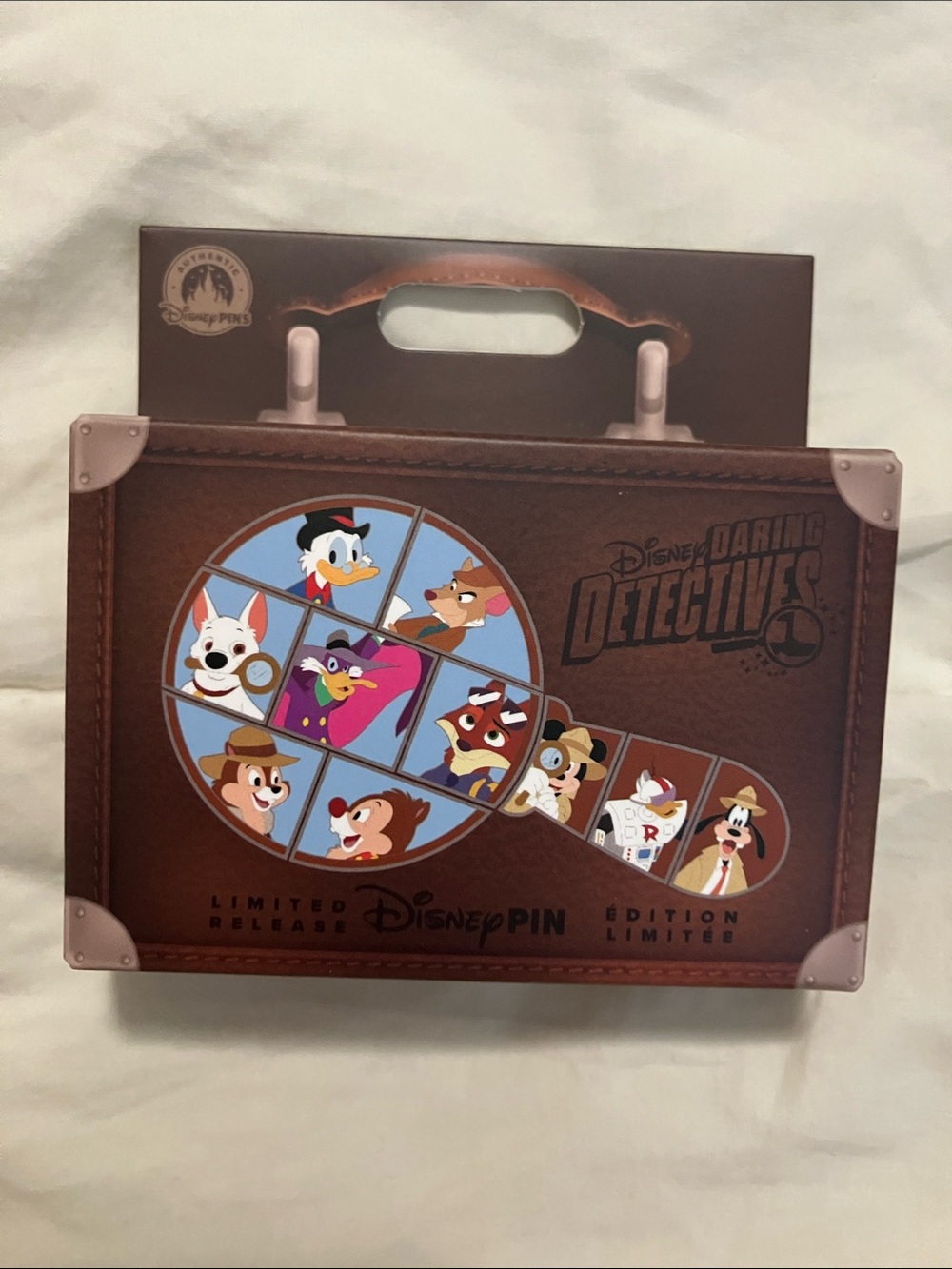 Disney Daring Detectives limited edition pins